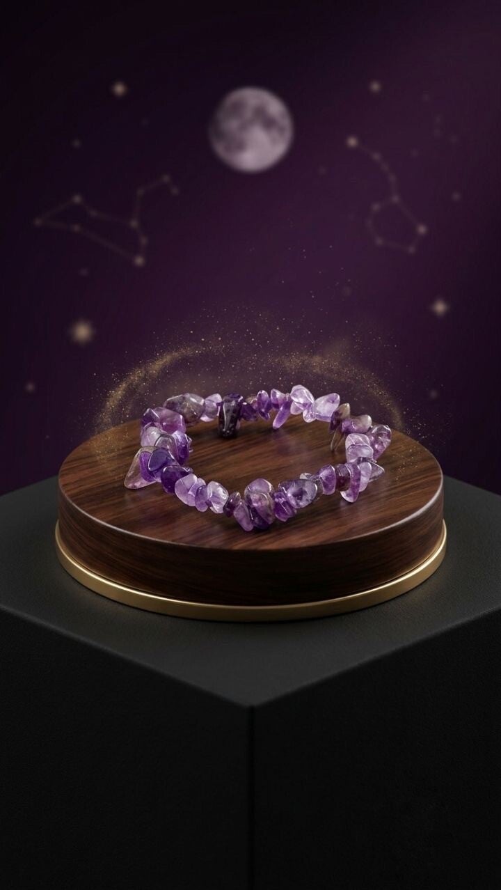 Bracelet améthyste