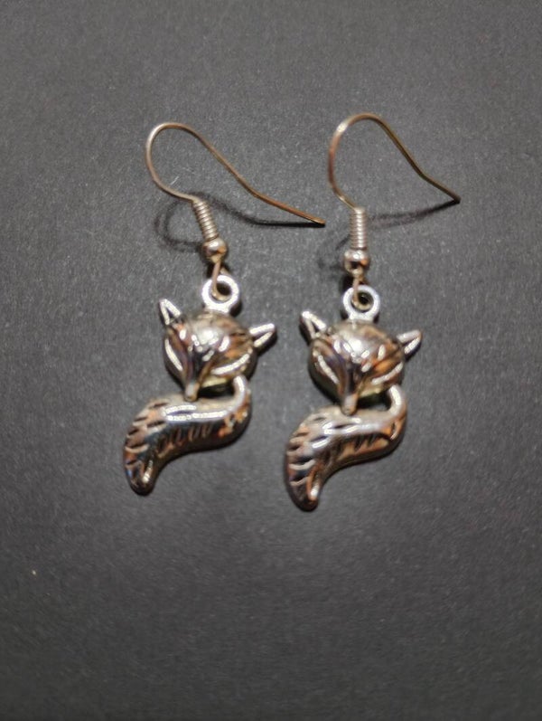 Renards masqués (modèle argenté)