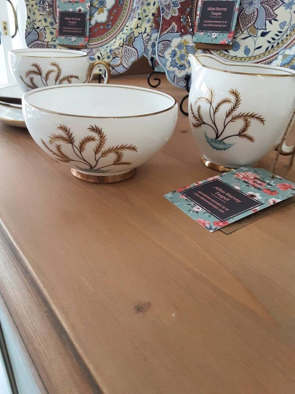 Royal Stafford Sugar Bowl and Milk Jug.