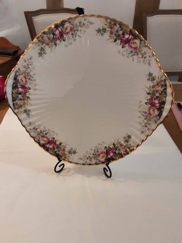 Queen Anne Cake Plate.