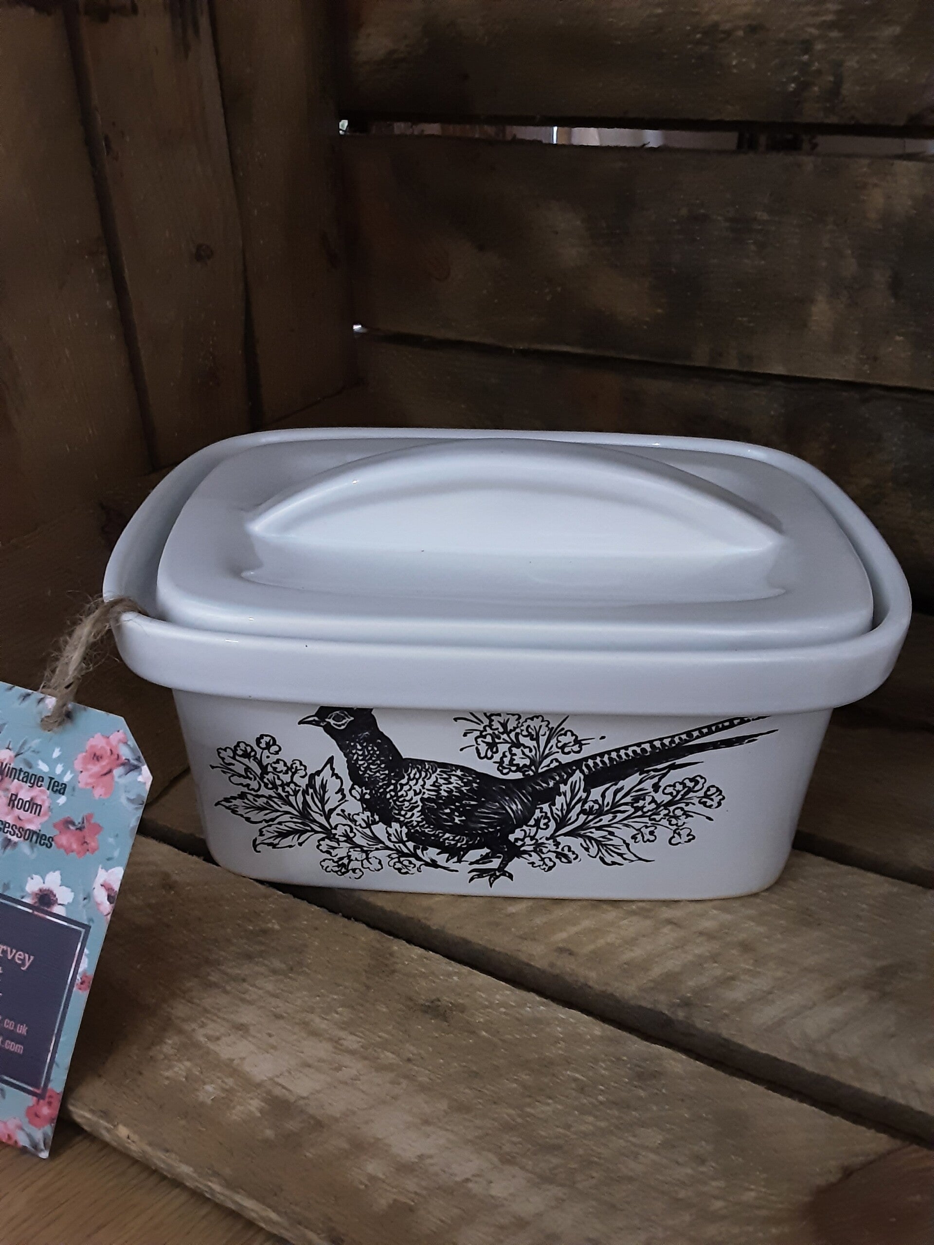 T.G Green Butter Dish.