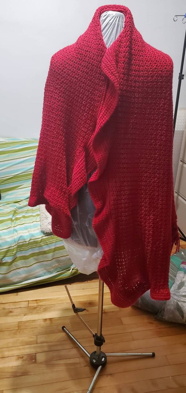 Châle rectangulaire