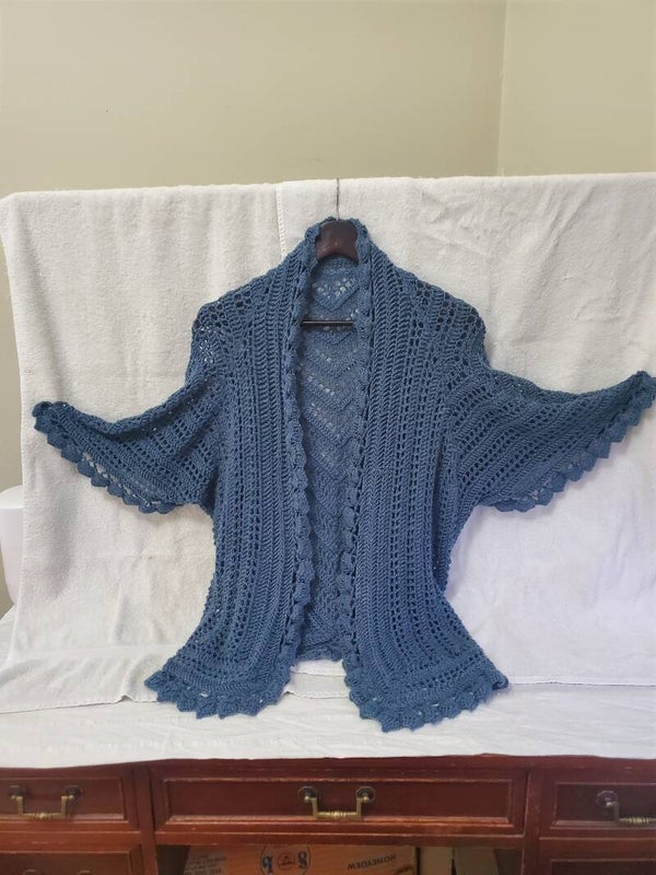Veste - Cardigan bleu