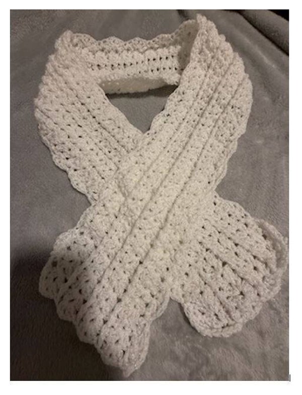 Foulard blanc