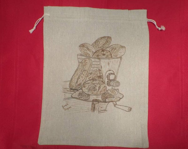 sac à pain campagne, croisant ou vienoisirie