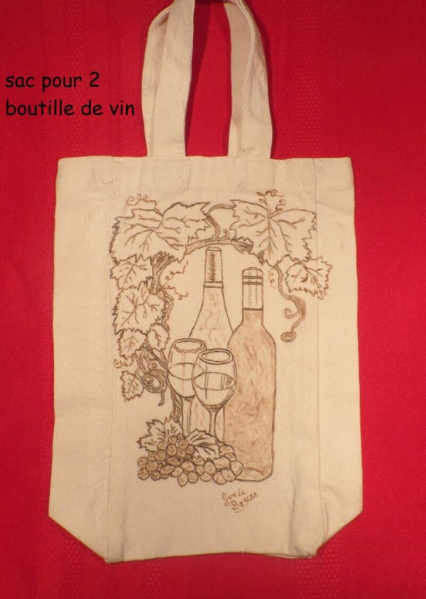 sac a vin 2 bouteilles