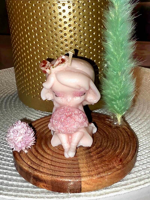 Petite fille au bouquet