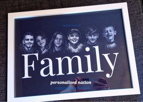 Luxury family portrait,