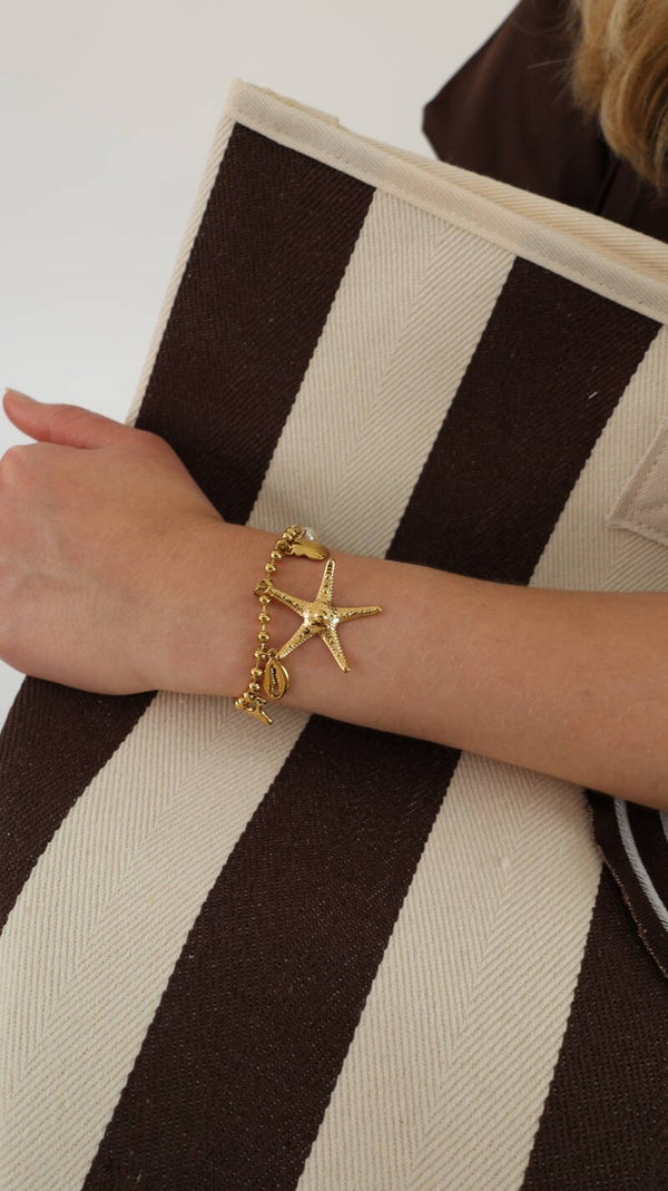 Zeeschelp armband