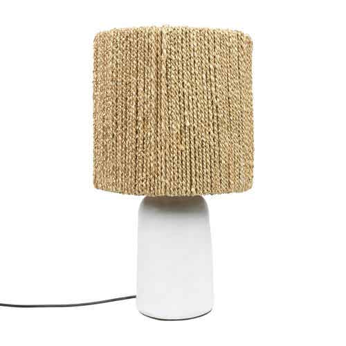 The Chalki Tafel Lamp - Wit Natural