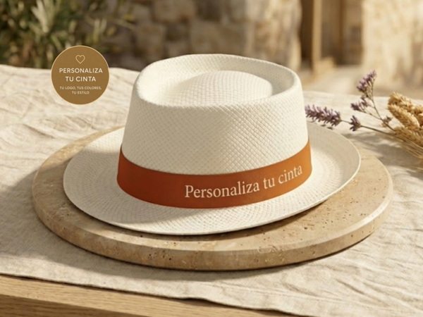 Sombrero de Fibra de Papel "TRILBY PAPER" – Personalización Premium
