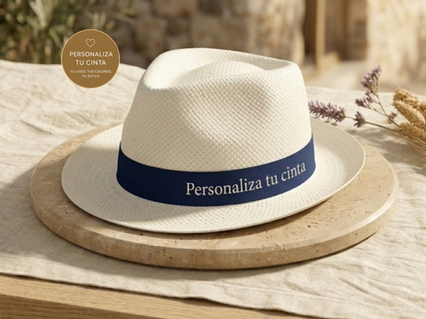Sombrero de Fibra de Papel  "BORSALINO PAPER" – Personalización Premium