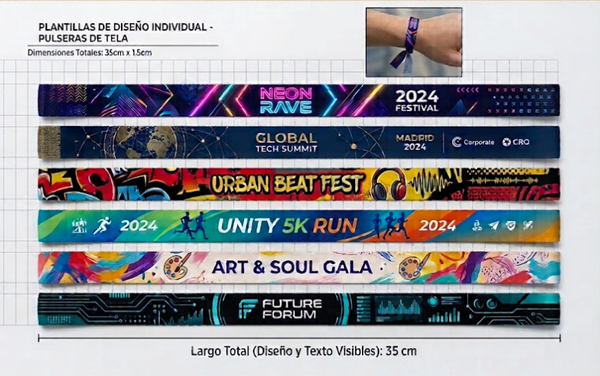 Packs de Pulsera Económica (Para anudar)