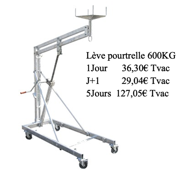 Lève poutrelle 600KG