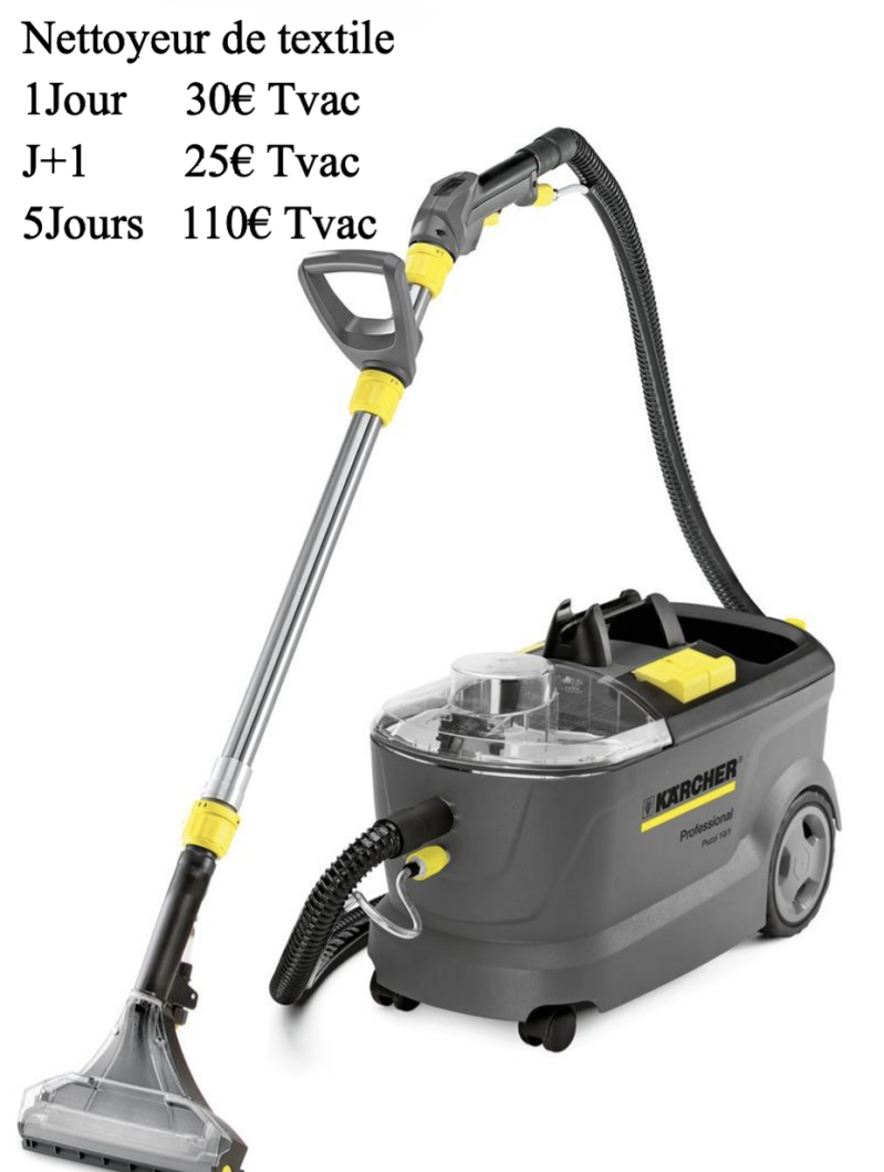 Nettoyeur textile