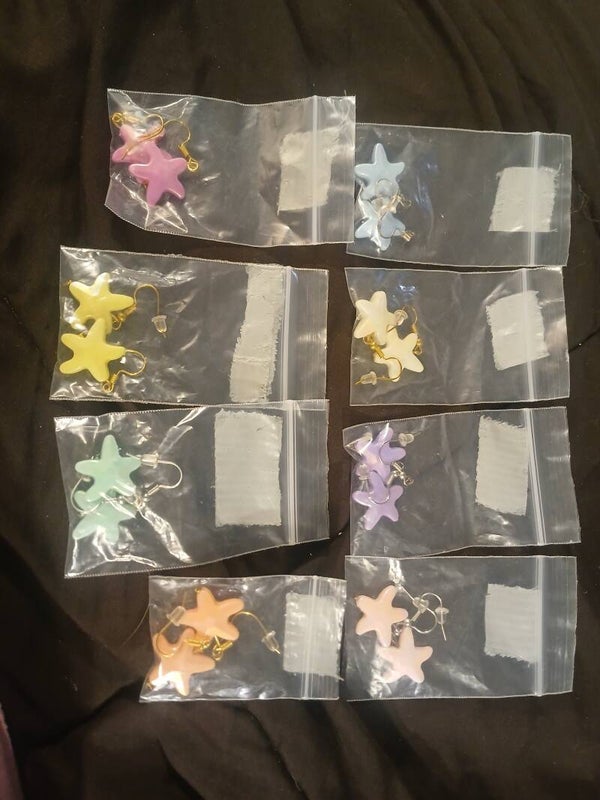 Starfish earrings