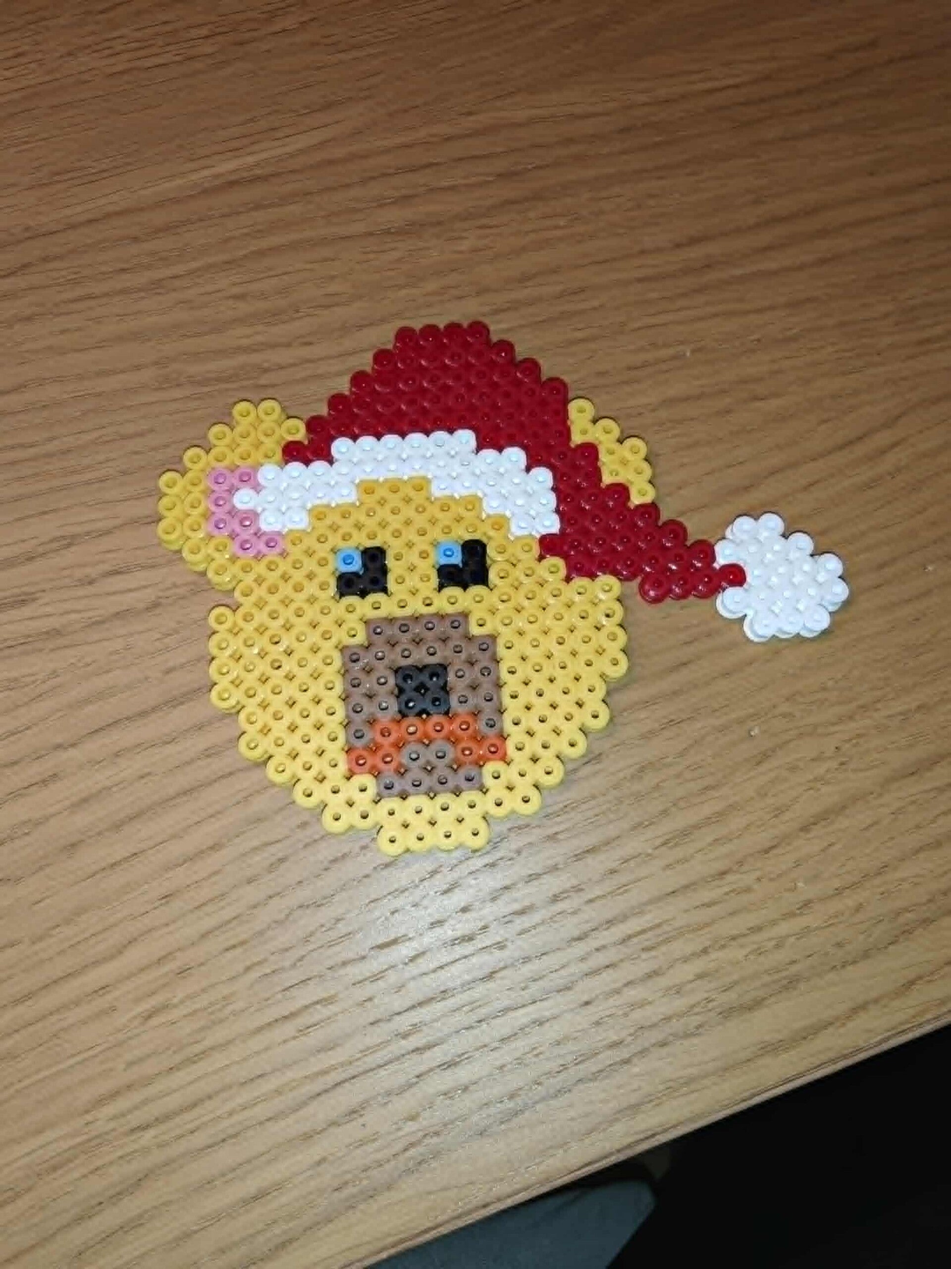 bamse m. nissehue i perler