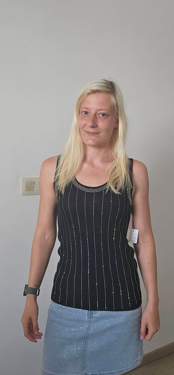 Top met strass