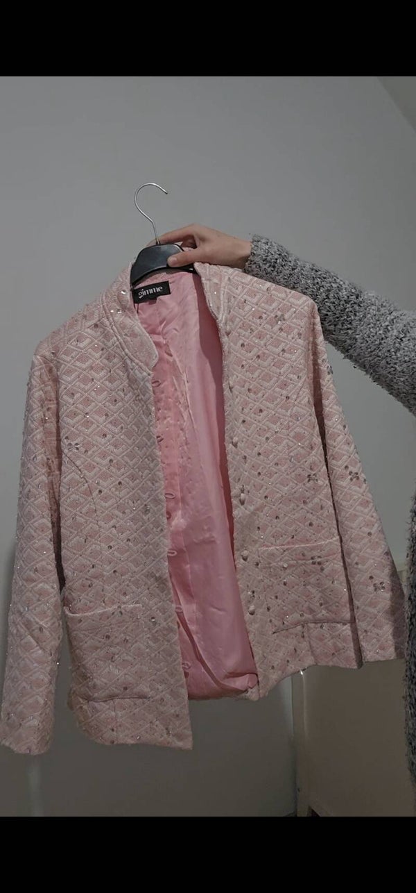 Jas met glitters