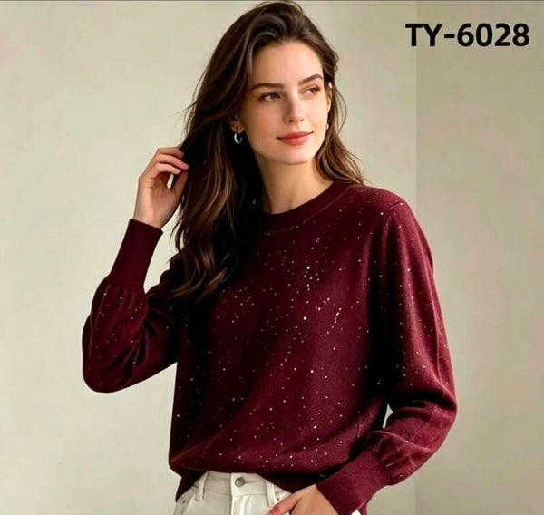 Trui met glitters