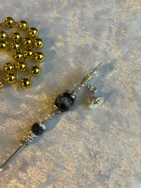 Piksitool mit Charm Lila mit Hexenhut