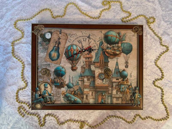 Uhr Steampunk Edison