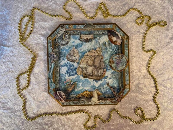 Shadowbox Steampunk Maritim