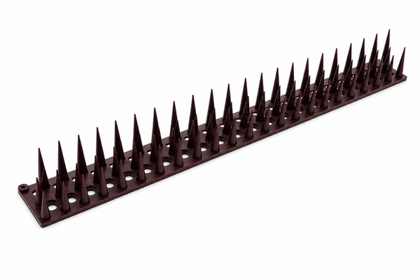 Kunststof Duivenpinnen 43 cm – Effectieve vogelwering voor dak, schutting, balkon en vensterbank