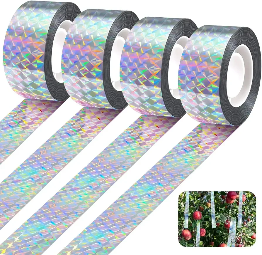 Birdstop Reflecterende Vogelwering Tape – 50 meter