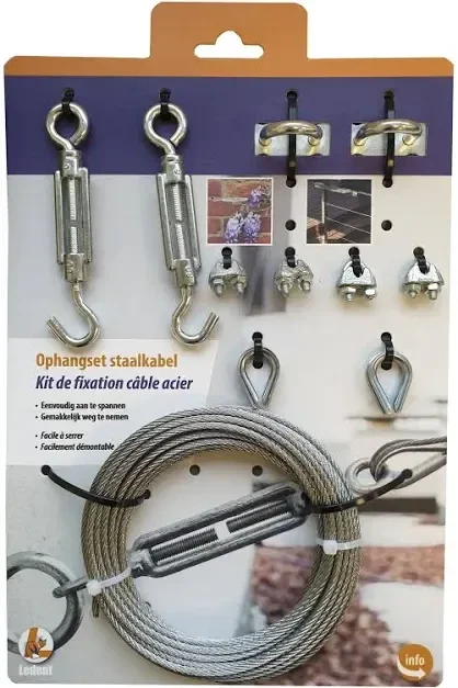 Birdstop Bevestigingsset voor Vogelnetten – Compleet