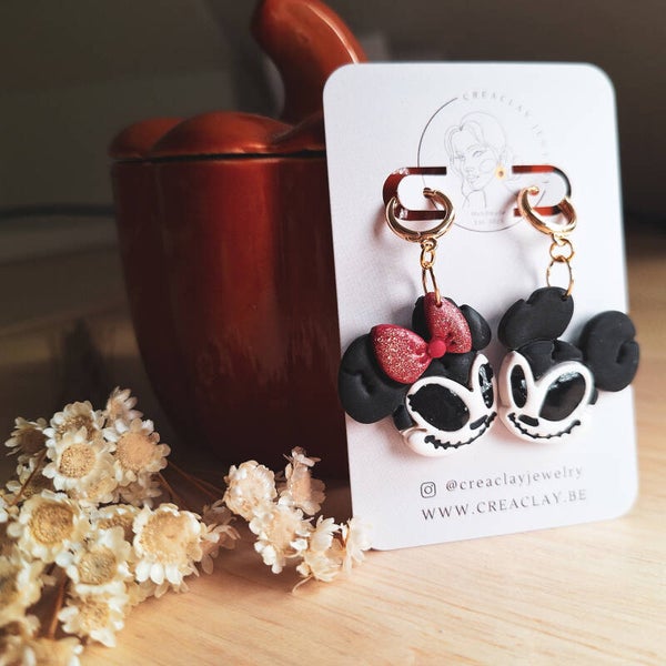 Oorbellen - Creepie Mickey