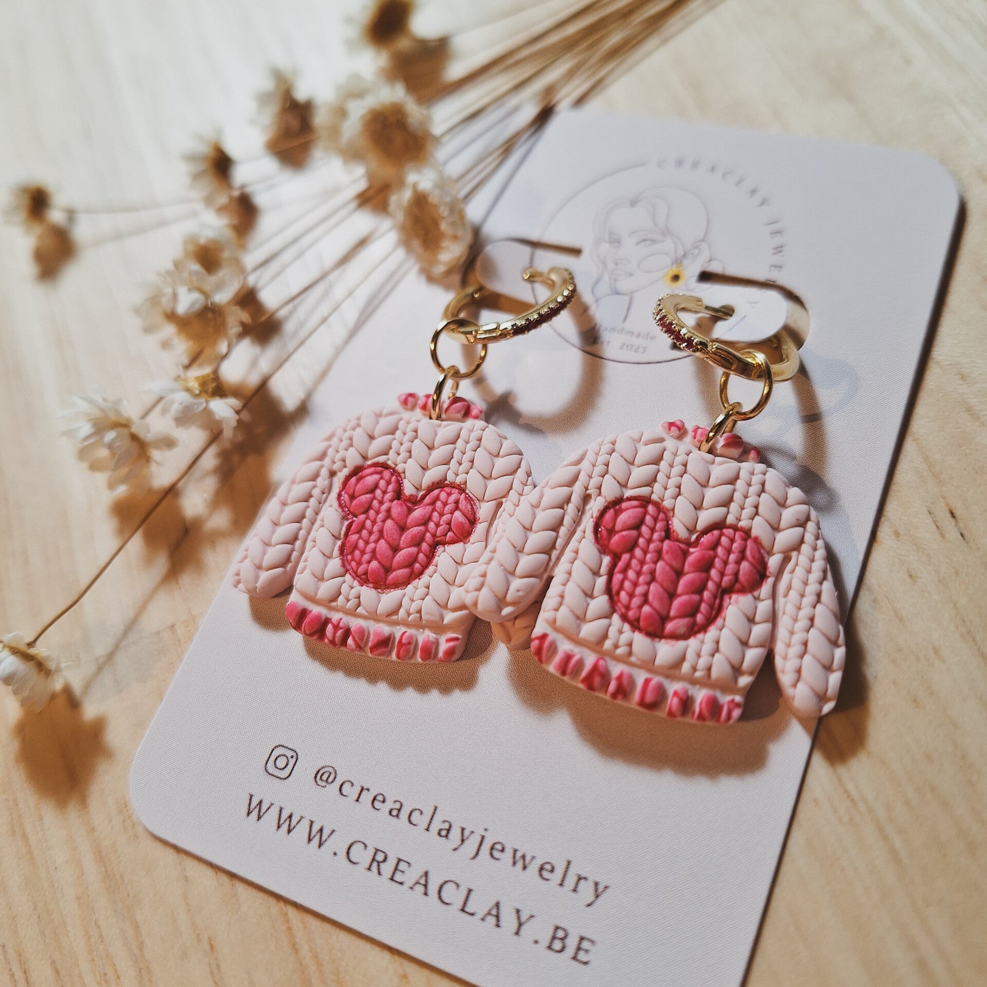 Oorbellen - Mickey sweater