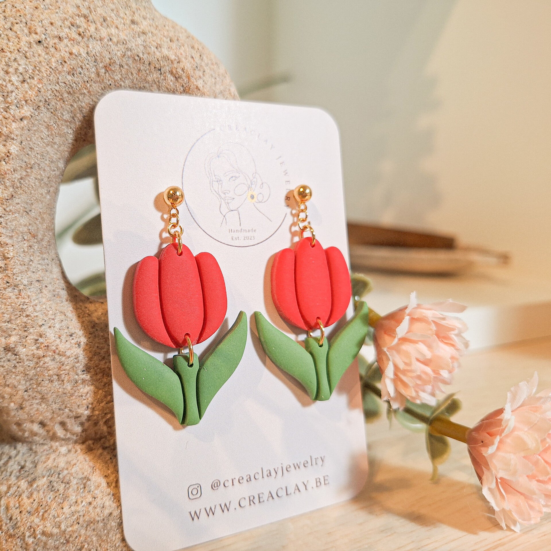 Oorbellen- Tulip