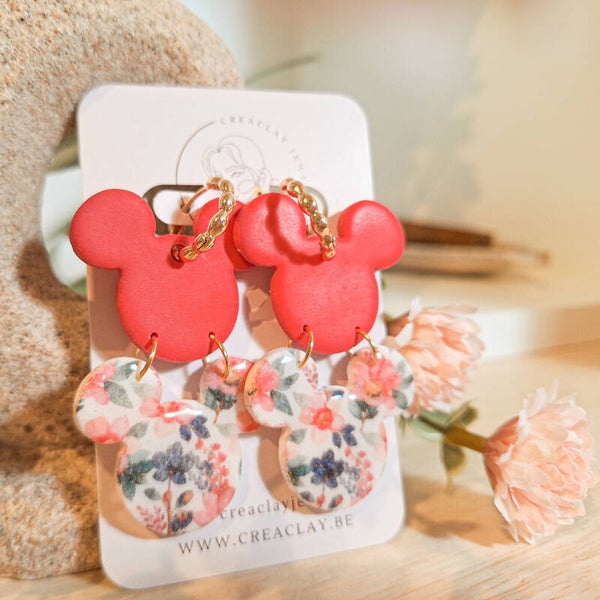 Oorbellen - Statement mickey