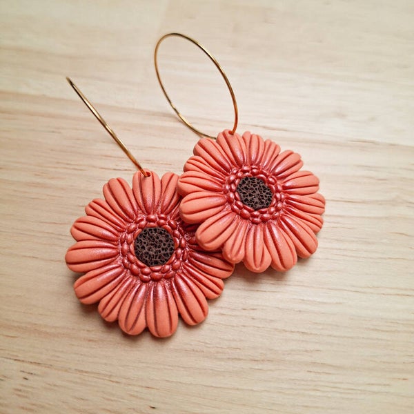 Oorbellen - Zinnia