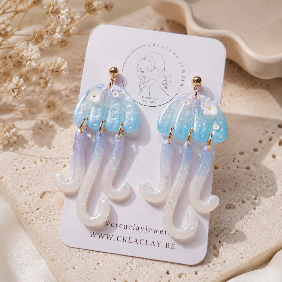 Oorbellen - Jelly fish