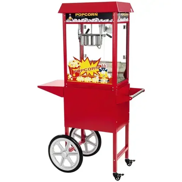 Popcorn machine op Kar