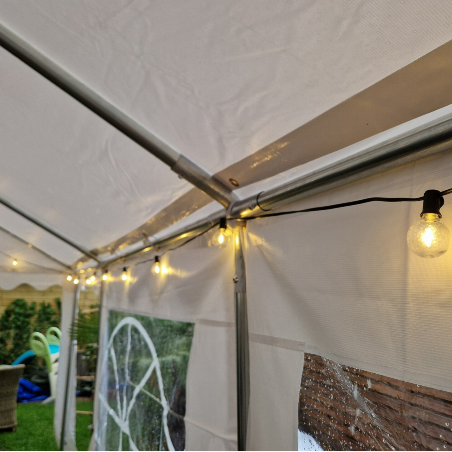 Lichtsnoer 34 meter - Wit
