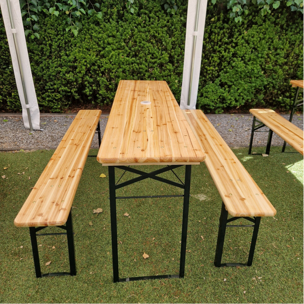 Biertafel incl 2 banken