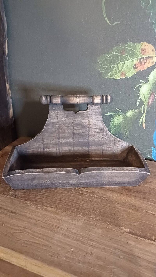 Landelijk bakje hout