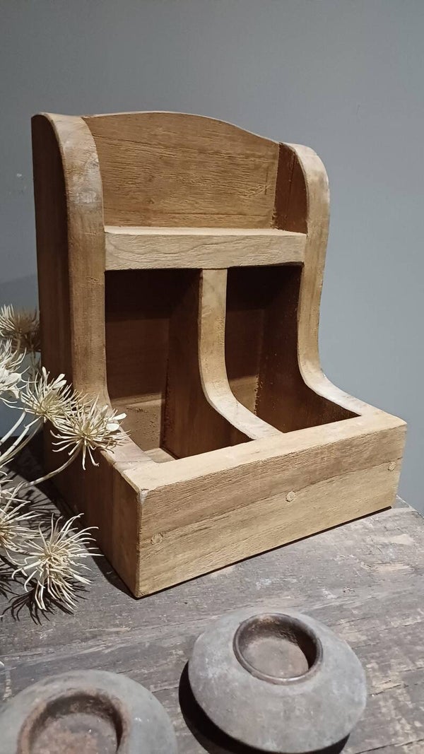 Zwaar gruttersbakje, hout