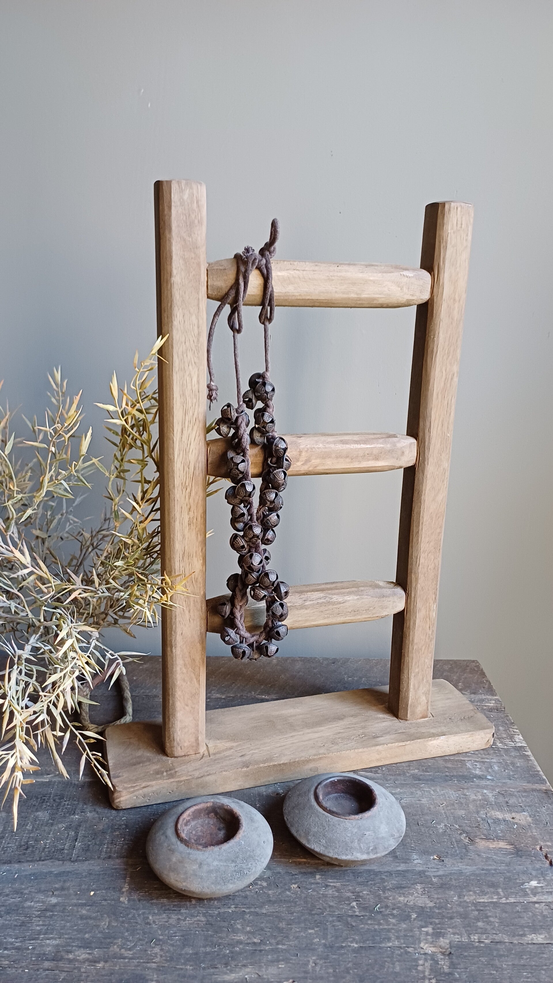 Kleine decoratie ladder, 3 trede