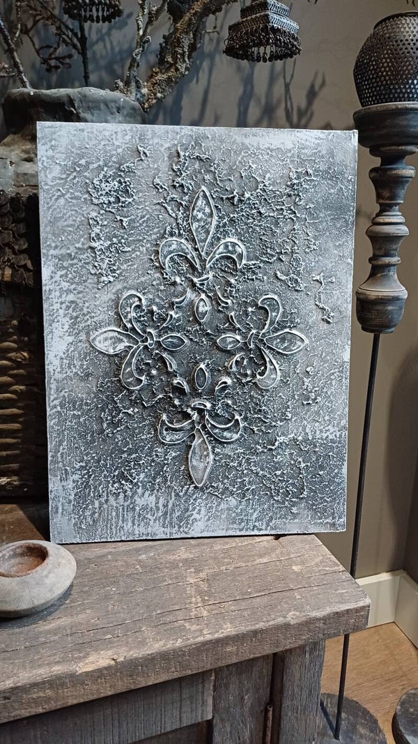 kalkbord barok motief deco 1