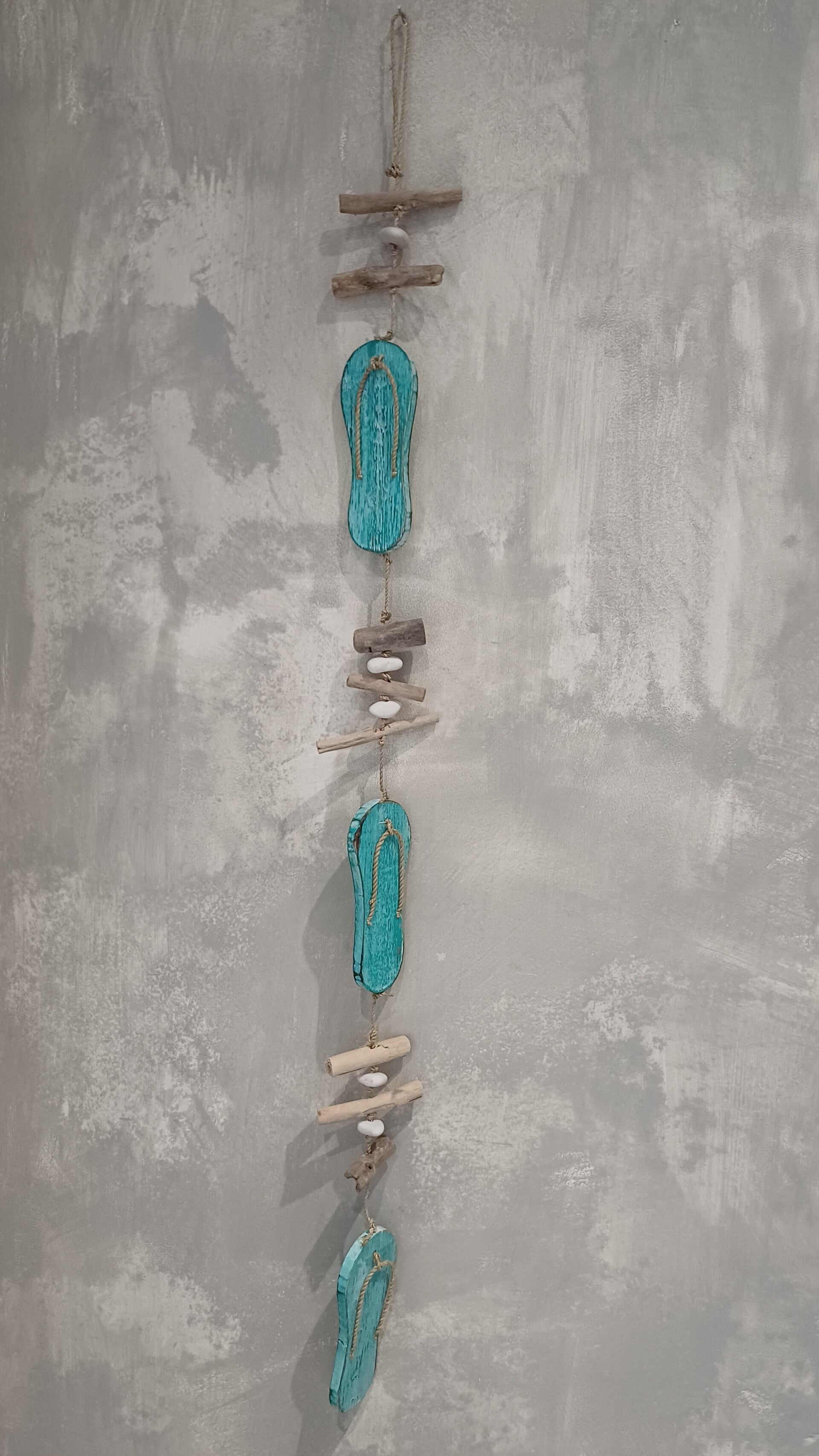 Guirlande van hout, slipper model