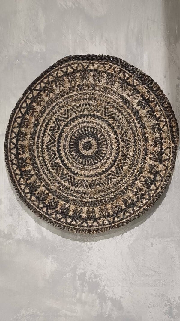 Jute wand mandala 50 cm