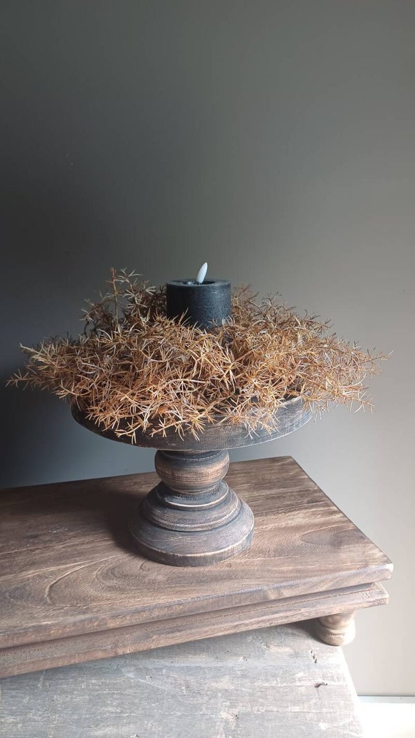 Krans van kunst takken