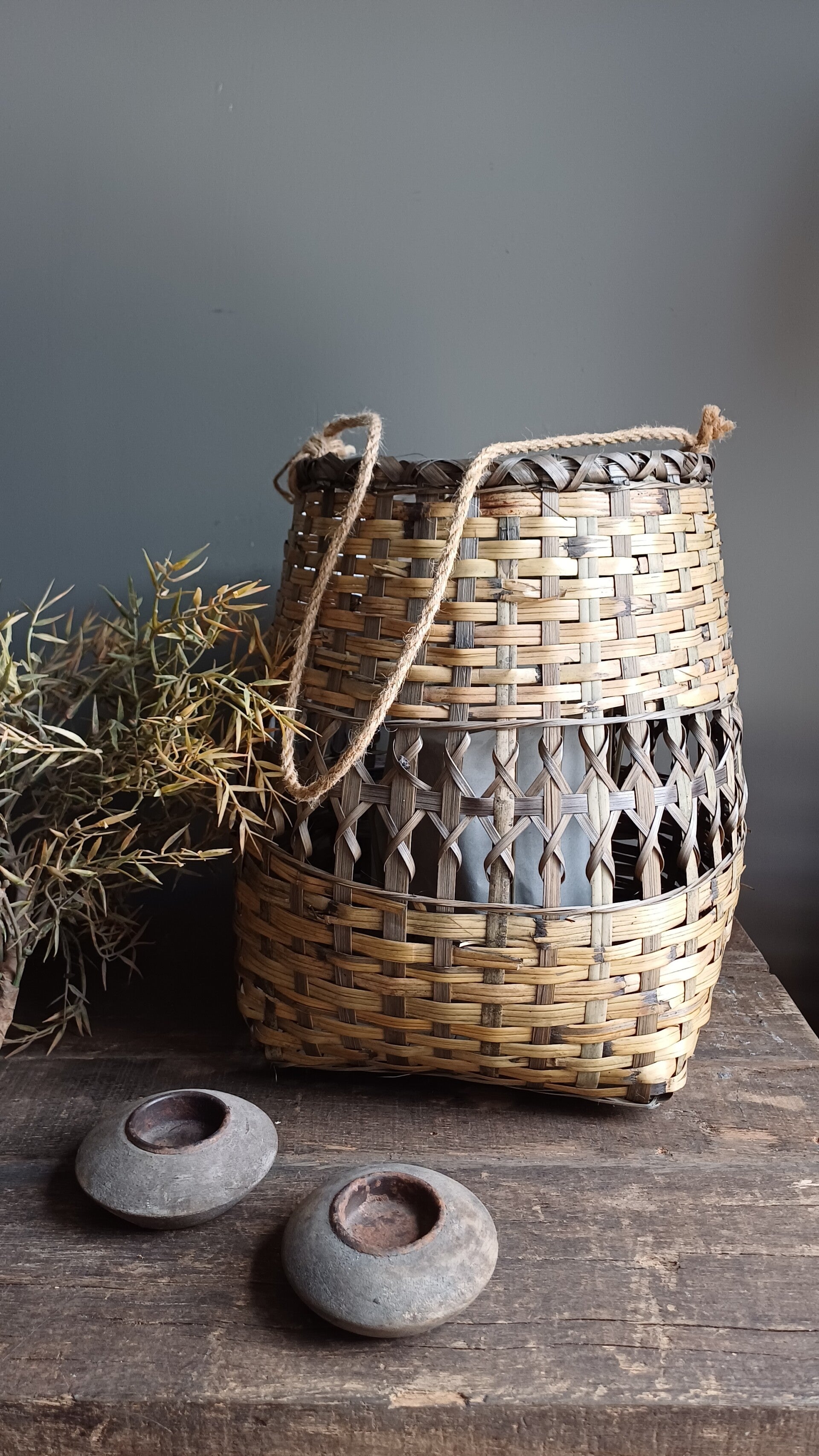 windlicht Ibiza riet