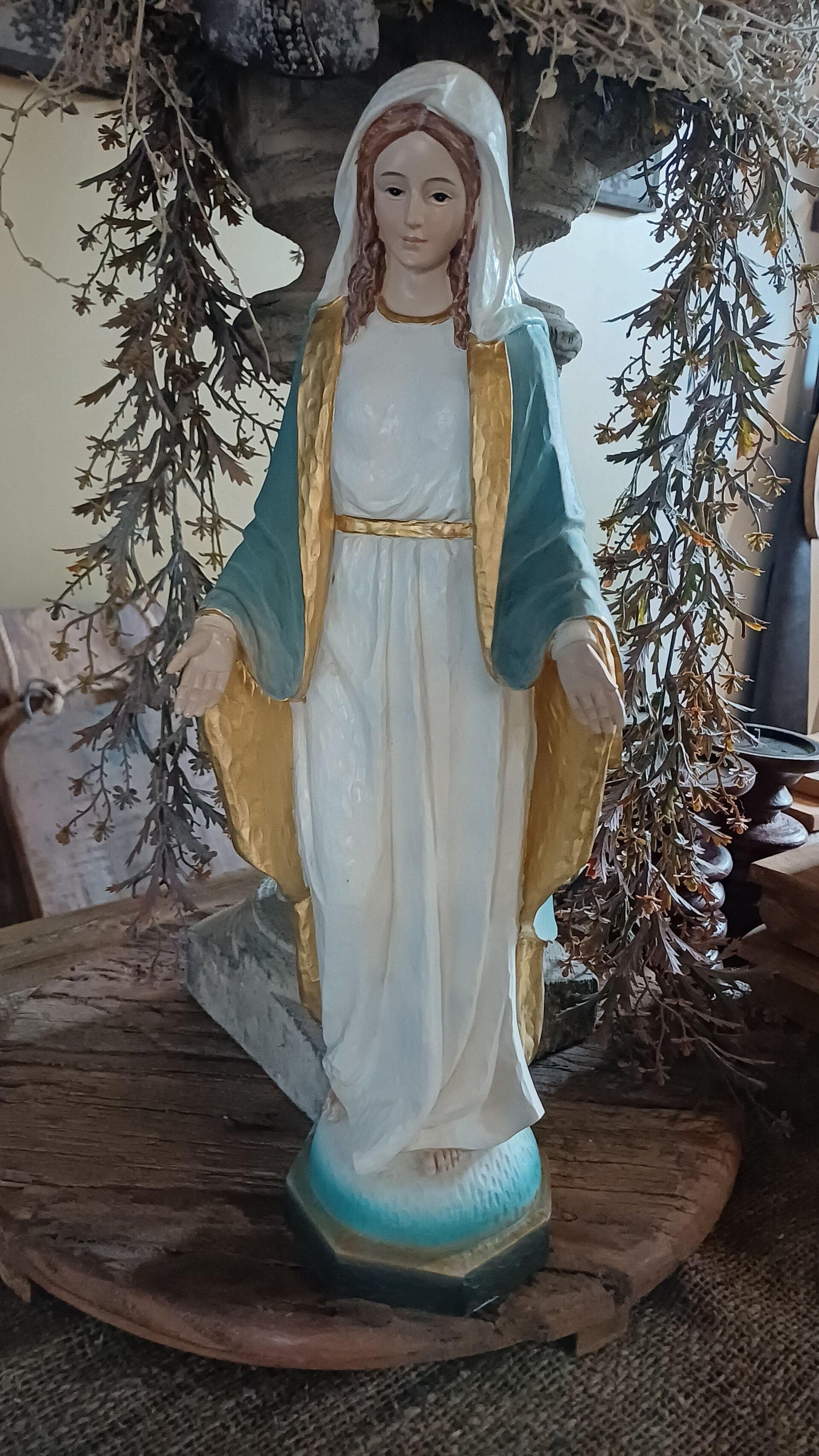 Maria beeld 45cm hoog polystone