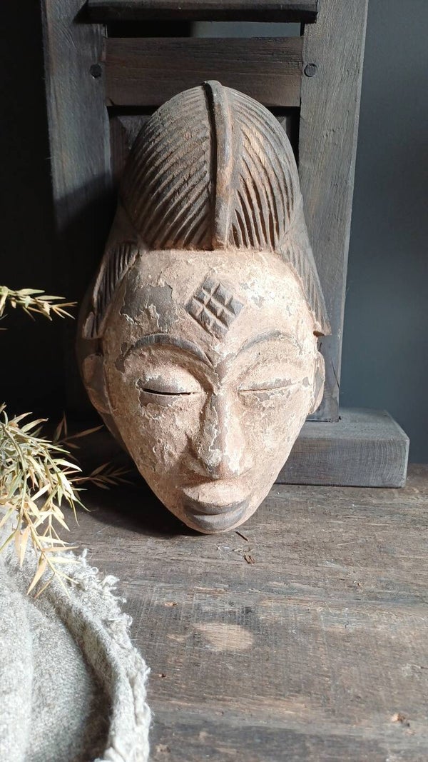 Houten Punu masker 2