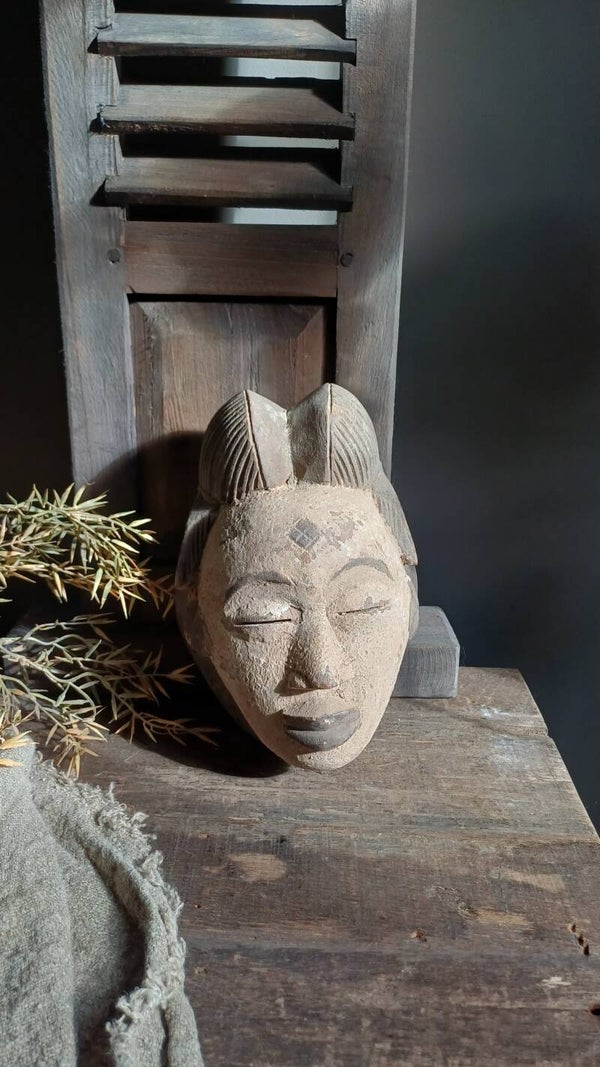 Houten Punu masker 3